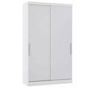 Ver imagem 1 de Guarda-roupa Modulado 134,5cm 2 Portas de Correr 3 Gavetas Alpes Luciane