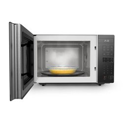 Micro-ondas Toshiba 35 Litros Cinza com Porta Espelhada EM35PB - 220 Volts - 4