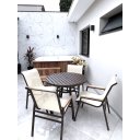 Ver imagem 2 de Poltrona Cadeira Cactos Tela Sling e Alumínio para Jardim Piscina Varanda
