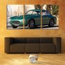 Quadro Decorativo 68x126 carro antigo cor grafite - 1