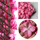 Ver imagem 4 de 23 Placa de Jardim Vertical 60x40 com Flores Artificiais para Decoração de Interiores