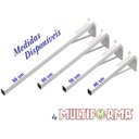 Ver imagem 5 de Mf Multiforma - 5 Suportes Pia Parafusar Bancada Aparador 80 Cm Branco