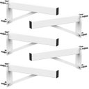 Ver imagem 1 de Mf Multiforma - 5 Suportes Pia Parafusar Bancada Aparador 80 Cm Branco