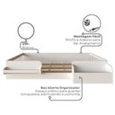 Ver imagem 6 de Cama Infantil Montessoriana Solteiro com Revisteiro e Organizador Tamiê