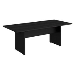 Mesa de Reunião Escritório 4 Lugares 1,60m X 80cm Tampo 30mm Cor:preto - 1