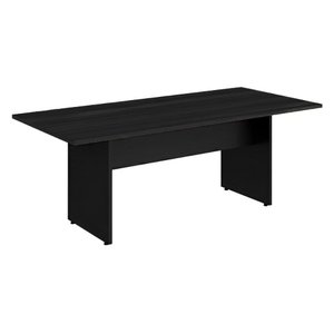 Mesa de Reunião Escritório 4 Lugares 1,60m X 80cm Tampo 30mm Cor:preto