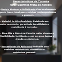 Ver imagem 5 de Torneira Gourmet para Cozinha Parede Mesa Pia Cano Flexível Dois Jatos Cano Cone Luxo Preto