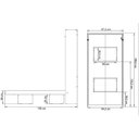 Ver imagem 6 de Cama Multifuncional Juvenil CM8015 Articulada Amêndoa - Tecno Mobili