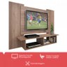 Painel para TV Até 48 Polegadas Anthony America 2 Nichos Marrom - Pnr Móveis - 2