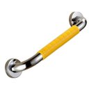 Ver imagem 1 de Barra Alça Apoio 40cm Suporte Antiderrapante Evita Queda Acidentes Aço Inox Pcd Acessibilidade Crian