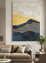 Ver imagem 1 de Quadro Decorativos Sala de Estar Grande em Tecido Canvas Hall de Entrada