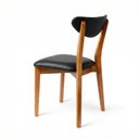Ver imagem 3 de Cadeira de Jantar Floripa Madeira Maciça Estofada Prime Di Franco Madeira Mel Courino Preto