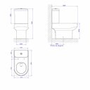 Ver imagem 4 de Bacia para Caixa Acoplada Carrara Ébano Fosco Deca Cod: P.606.94