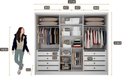 Ver imagem 3 de Guarda Roupa Casal 6 Portas 8 Gavetas - Maldivas-branco - Móveis Novo Horizonte