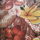 Ver imagem 3 de Poltrona Decorativa Opala Composê Estampado Floral e Bege