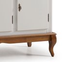 Ver imagem 3 de Cristaleira Arca e Oratório 6 Portas 2 Gavetas com Pés Luis Xv 60632 Linz Móveis - Off White/imbuia