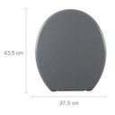 Ver imagem 2 de Assento Sanitario Soft Cinza Escuro Tpj/as - Astra