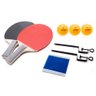Kit Completo Ping Pong Tênis de Mesa Raquete Bolinha e Rede - 1