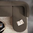 Ver imagem 6 de Sofá Modular Sala de Estar Decoração Luxo 265cm Lado Esquerdo Suede Celinne Luxuoso