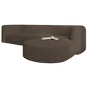 Ver imagem 7 de Sofá Modular Sala de Estar Decoração Luxo 265cm Lado Esquerdo Suede Celinne Luxuoso