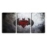 Quadro Decorativo 68x126 batman vs superman símbolo arte - 1