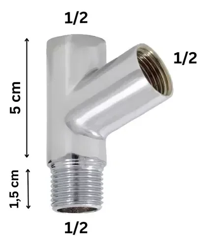 Ver imagem 2 de Junção em Y P/ Filtro 1/2 Parede - Pison