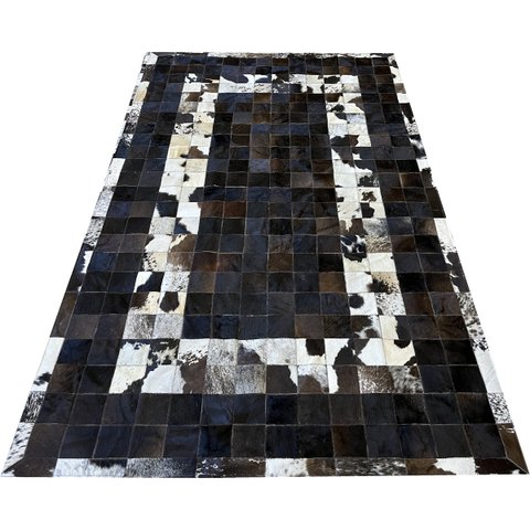 Tapete de Couro Marrom Café Degrade 1,50x2,50 com Bordas