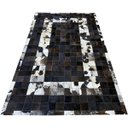 Ver imagem 1 de Tapete de Couro Marrom Café Degrade 1,50x2,50 com Bordas