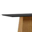 Ver imagem 2 de Mesa Jantar Retangular 180 X 90 com Vidro 3mm Lily sem Cadeiras - Ype - Preto - Édecasamóveis