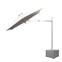 Ver imagem 3 de Ombrelone Lateral Bege - 2,40m de Diâmetro - em Alumínio - Base Cachepô - Persianet