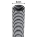 Ver imagem 3 de Mangueira Saída Água Máquina de Lavar Universal 3m Metros Cinza com Suporte | Kaztec