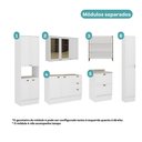 Ver imagem 4 de Armário de Cozinha Completa com Balcão Milla Vision Carraro Branco