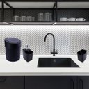 Ver imagem 5 de Dispenser Porta Detergente e Esponja / Bucha Fixação Parede:Vermelho