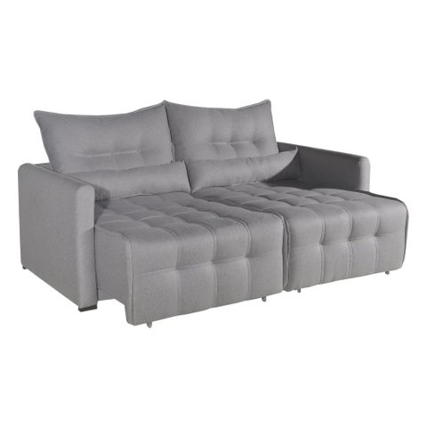Sofá Cama Retrátil Linho Innova Bom Pastor 