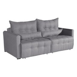 Sofá Cama Retrátil Linho Innova Bom Pastor  - 2