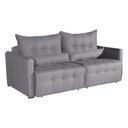 Ver imagem 2 de Sofá Cama Retrátil Linho Innova Bom Pastor