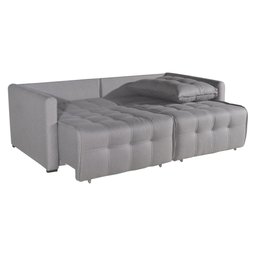 Sofá Cama Retrátil Linho Innova Bom Pastor  - 5