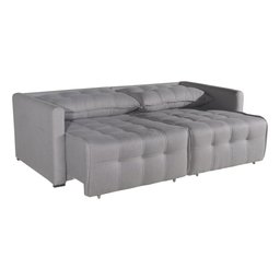 Sofá Cama Retrátil Linho Innova Bom Pastor  - 4