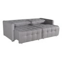 Ver imagem 4 de Sofá Cama Retrátil Linho Innova Bom Pastor