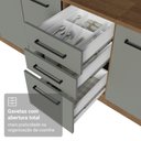 Ver imagem 7 de Armário de Cozinha Completa 270 cm Rustic/Cinza Agata Madesa 13