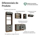 Ver imagem 4 de Armário de Cozinha Completa 270 cm Rustic/Cinza Agata Madesa 13