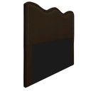 Ver imagem 1 de Cabeceira King Bari P02 195 cm para cama Box Corano Marrom - Amarena Móveis