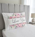 Ver imagem 1 de Kit 2 Fronhas Sonata Microfibra 50 x 70 cm: Love