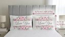 Ver imagem 3 de Kit 2 Fronhas Sonata Microfibra 50 x 70 cm: Love