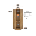 Ver imagem 7 de Modulado Completo Casal 6 Portas 6 Gavetas - Linea-cumaru - Móveis Novo Horizonte