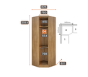 Ver imagem 7 de Modulado Completo Casal 6 Portas 6 Gavetas - Linea-cumaru - Móveis Novo Horizonte