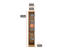 Ver imagem 6 de Modulado Completo Casal 6 Portas 6 Gavetas - Linea-cumaru - Móveis Novo Horizonte
