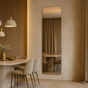 Ver imagem 3 de Espelho de Parede Lapidado Retangular 150x40cm com Suporte Lopazzi