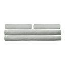 Ver imagem 3 de Kit Protetor de Berço 100% Algodão Percal 200 Fios Rolinho Moderninhos 08 Peças:grid Cinza