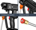 Ver imagem 2 de Lavadora Pistola De Alta Pressão Pra Carro Sem Fio Portátil Bateria 48v